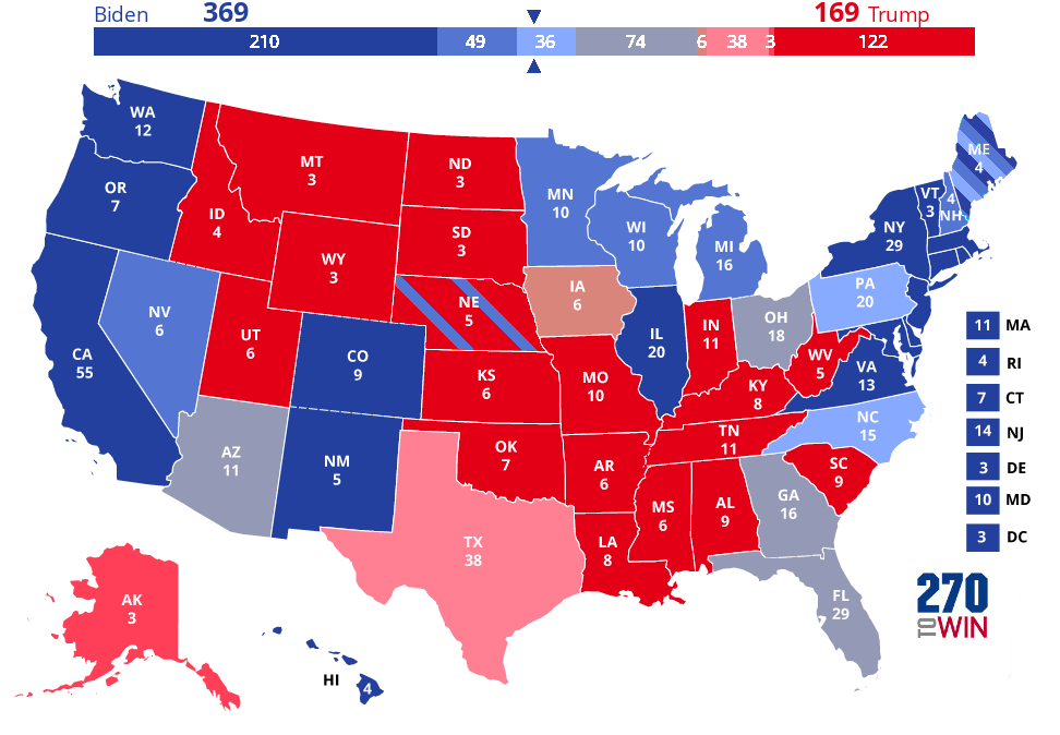 Biden Clear Favorite To Win Presidency; Democratic Trifecta Likely ...